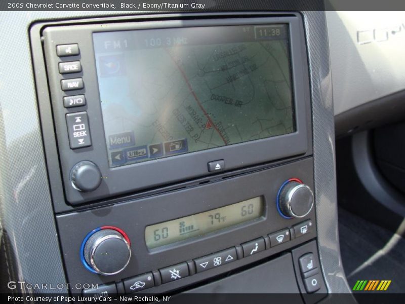 Black / Ebony/Titanium Gray 2009 Chevrolet Corvette Convertible