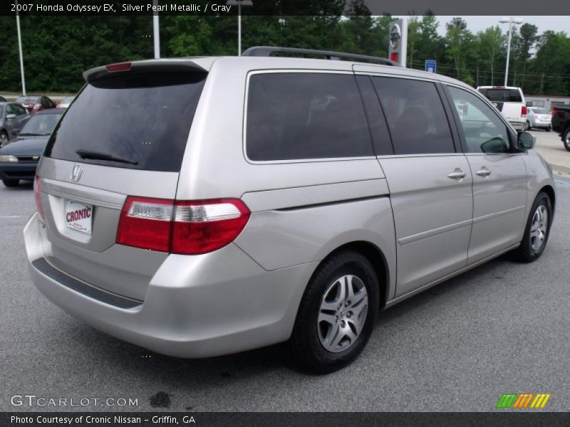 Silver Pearl Metallic / Gray 2007 Honda Odyssey EX