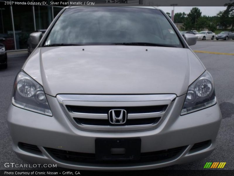 Silver Pearl Metallic / Gray 2007 Honda Odyssey EX