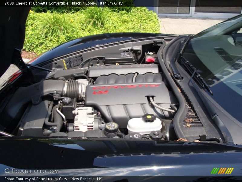 Black / Ebony/Titanium Gray 2009 Chevrolet Corvette Convertible