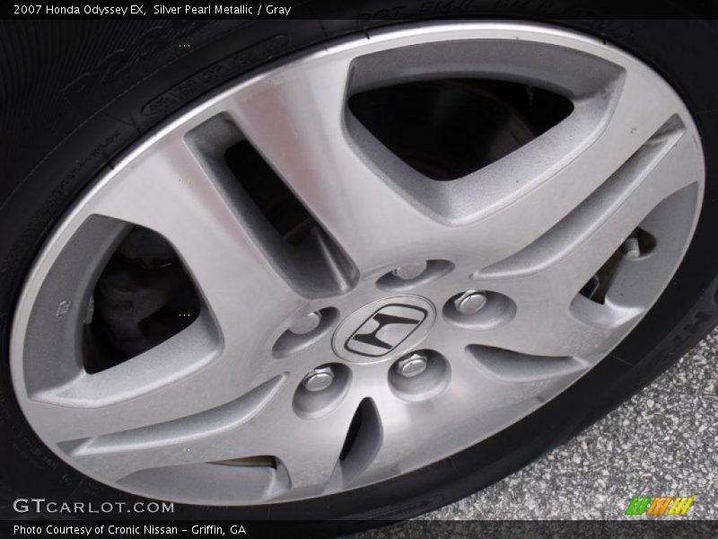 Silver Pearl Metallic / Gray 2007 Honda Odyssey EX