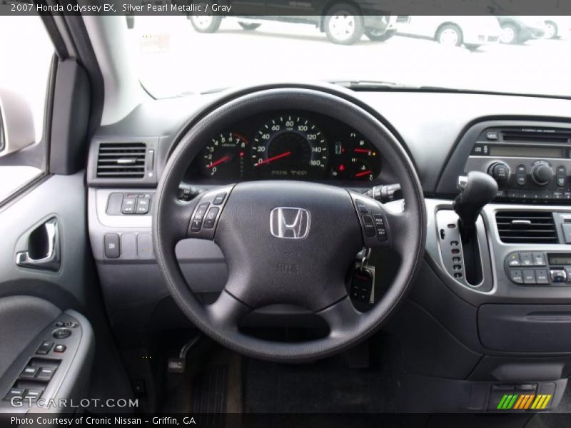 Silver Pearl Metallic / Gray 2007 Honda Odyssey EX