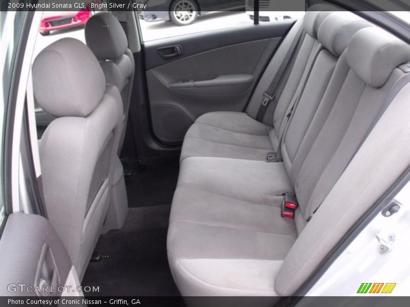 Bright Silver / Gray 2009 Hyundai Sonata GLS