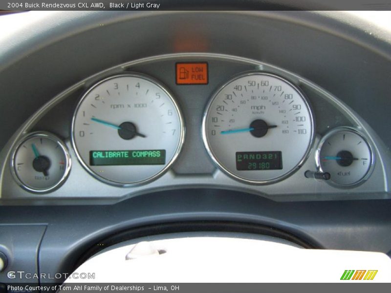 Black / Light Gray 2004 Buick Rendezvous CXL AWD
