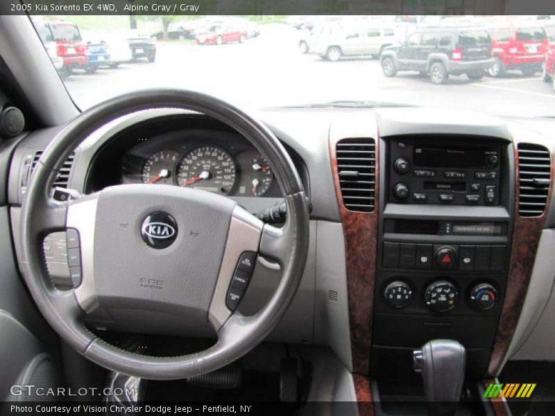 Alpine Gray / Gray 2005 Kia Sorento EX 4WD