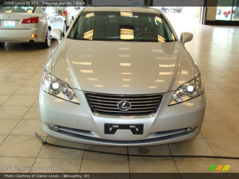Tungsten Metallic / Black 2008 Lexus ES 350