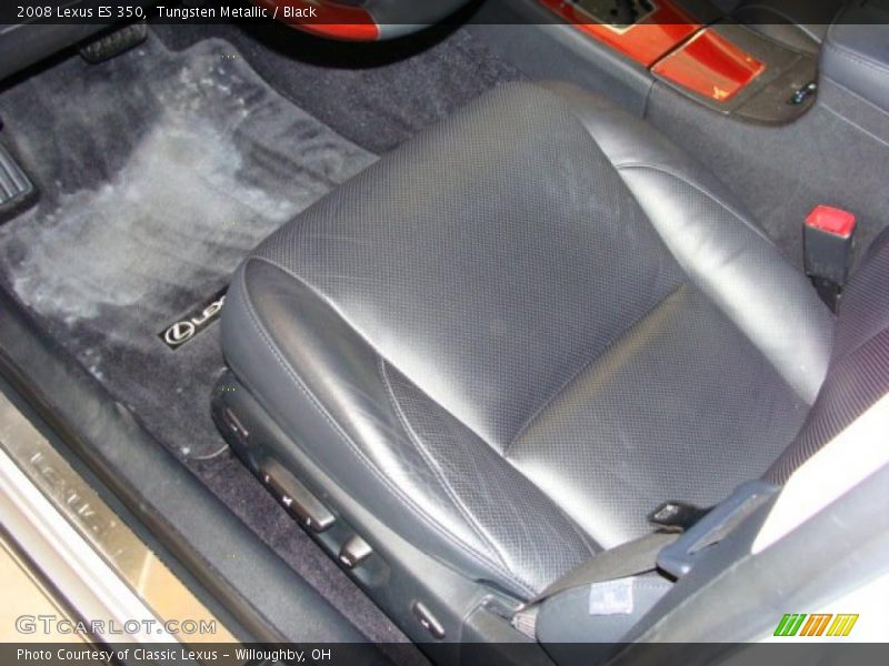 Tungsten Metallic / Black 2008 Lexus ES 350