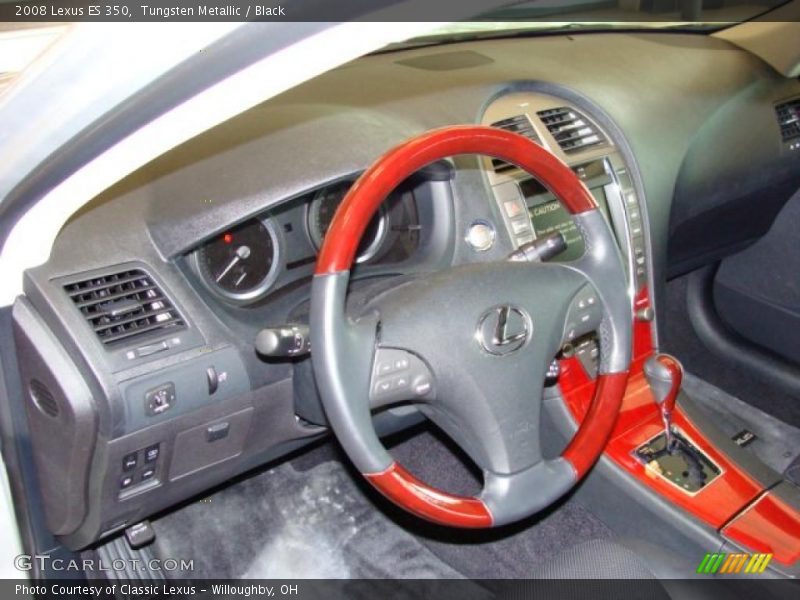 Tungsten Metallic / Black 2008 Lexus ES 350