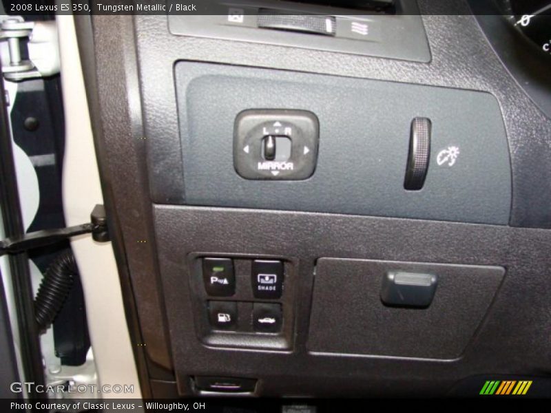Tungsten Metallic / Black 2008 Lexus ES 350