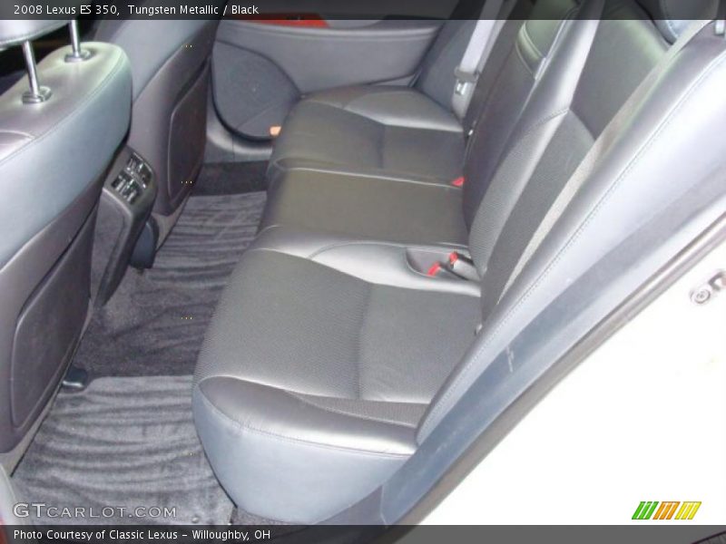 Tungsten Metallic / Black 2008 Lexus ES 350