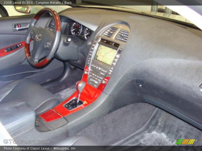 Tungsten Metallic / Black 2008 Lexus ES 350