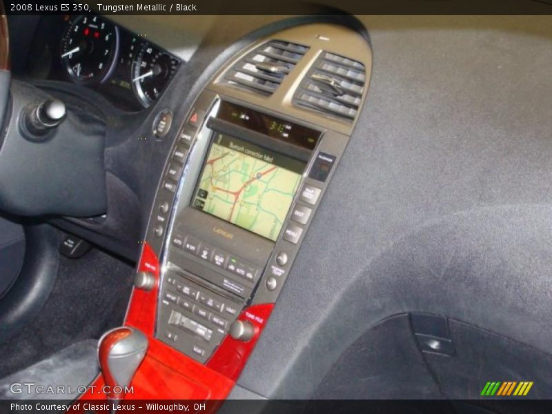 Tungsten Metallic / Black 2008 Lexus ES 350