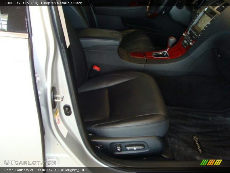 Tungsten Metallic / Black 2008 Lexus ES 350