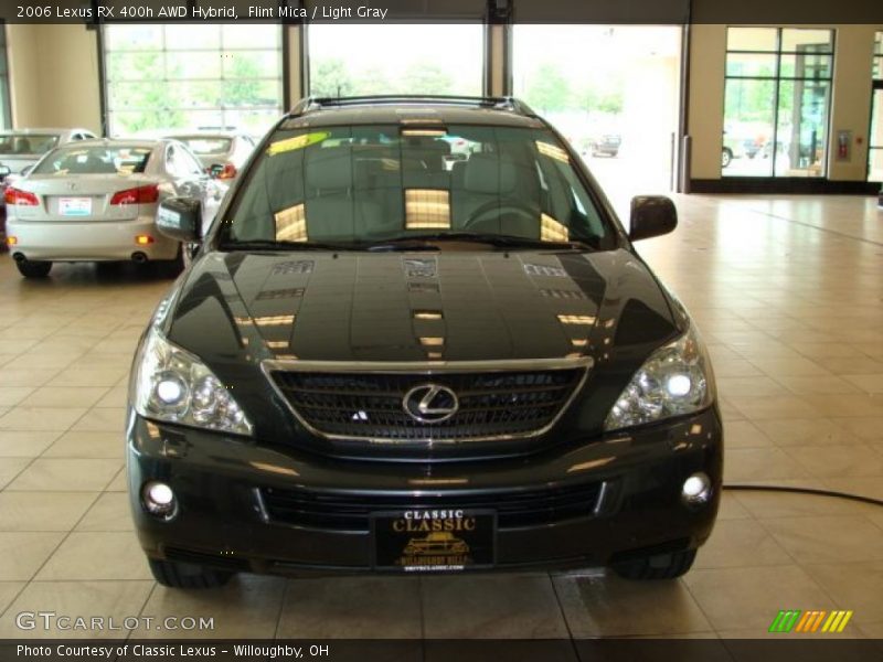 Flint Mica / Light Gray 2006 Lexus RX 400h AWD Hybrid