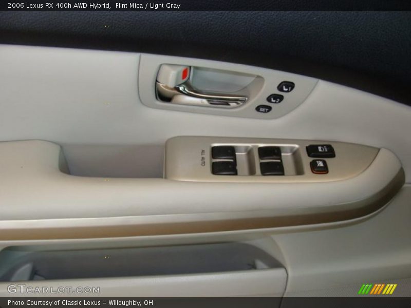 Flint Mica / Light Gray 2006 Lexus RX 400h AWD Hybrid