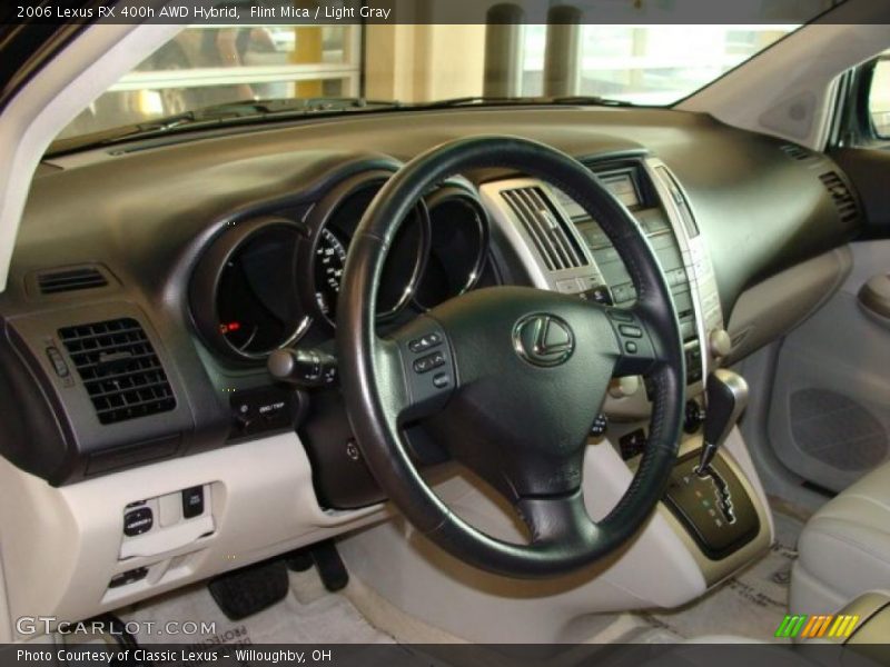 Flint Mica / Light Gray 2006 Lexus RX 400h AWD Hybrid