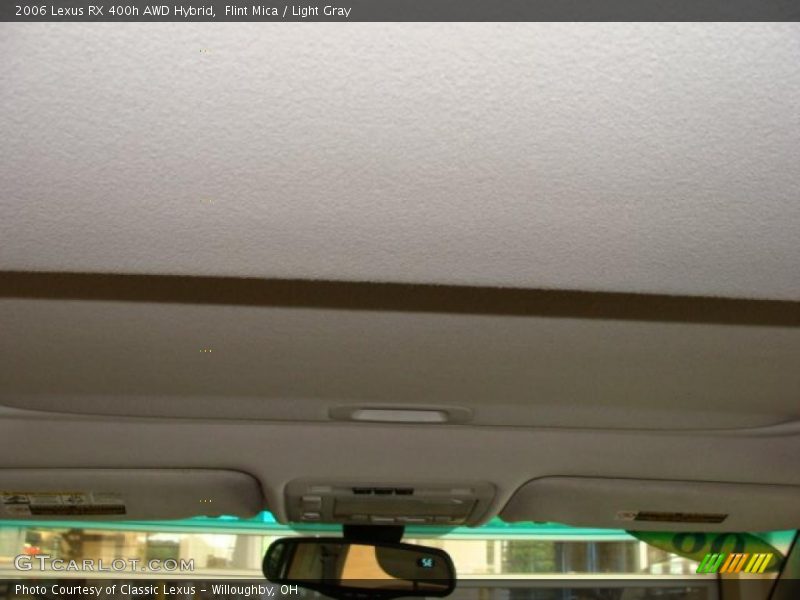 Flint Mica / Light Gray 2006 Lexus RX 400h AWD Hybrid