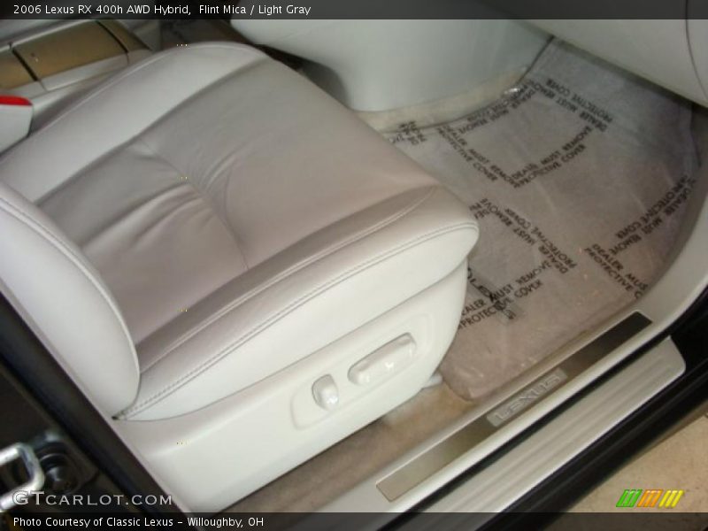 Flint Mica / Light Gray 2006 Lexus RX 400h AWD Hybrid