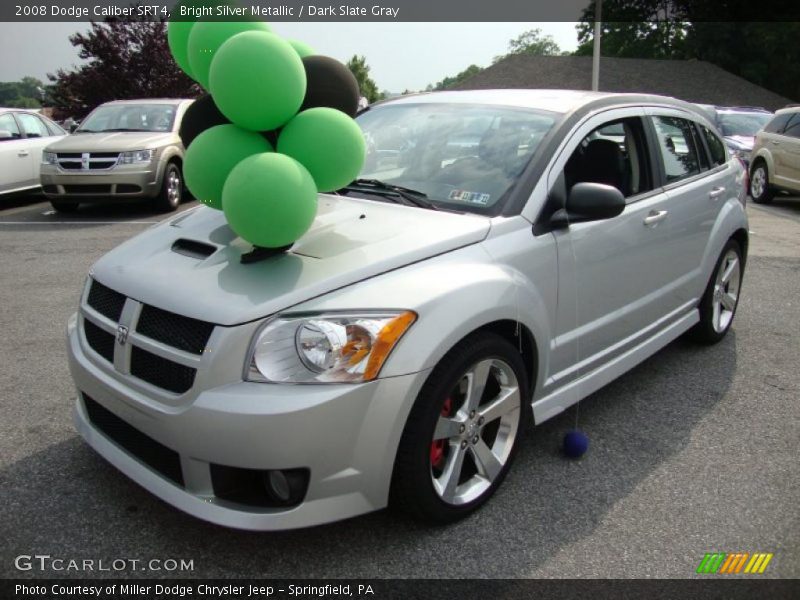 Bright Silver Metallic / Dark Slate Gray 2008 Dodge Caliber SRT4