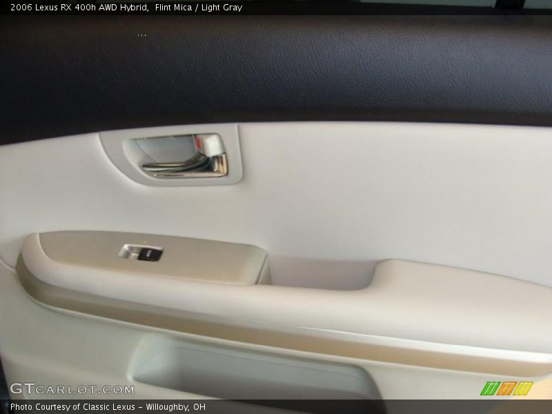 Flint Mica / Light Gray 2006 Lexus RX 400h AWD Hybrid