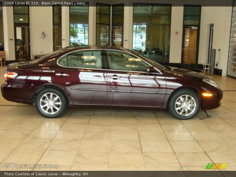 Black Garnet Pearl / Ivory 2004 Lexus ES 330