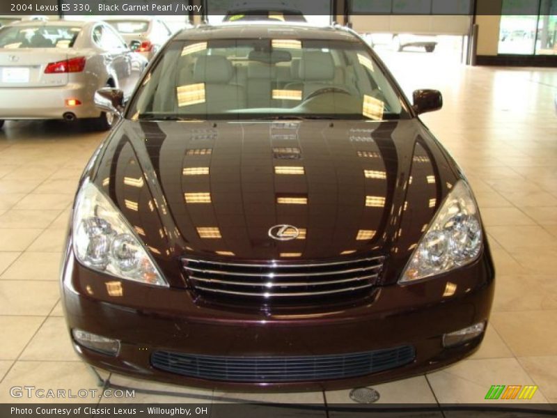 Black Garnet Pearl / Ivory 2004 Lexus ES 330