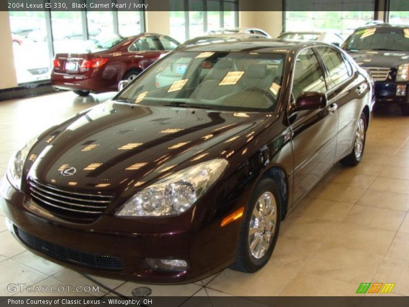 Black Garnet Pearl / Ivory 2004 Lexus ES 330