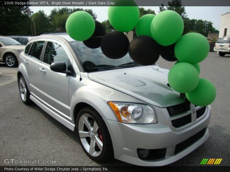 Bright Silver Metallic / Dark Slate Gray 2008 Dodge Caliber SRT4