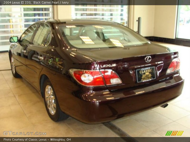 Black Garnet Pearl / Ivory 2004 Lexus ES 330