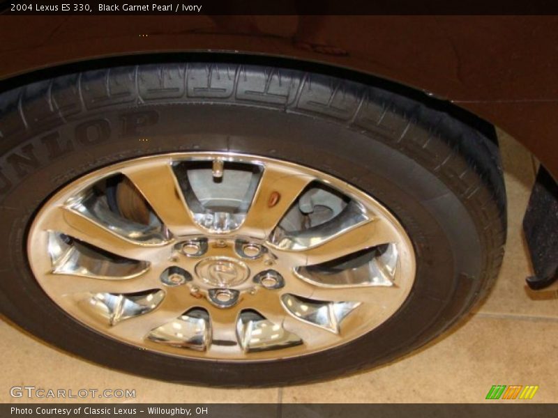 Black Garnet Pearl / Ivory 2004 Lexus ES 330