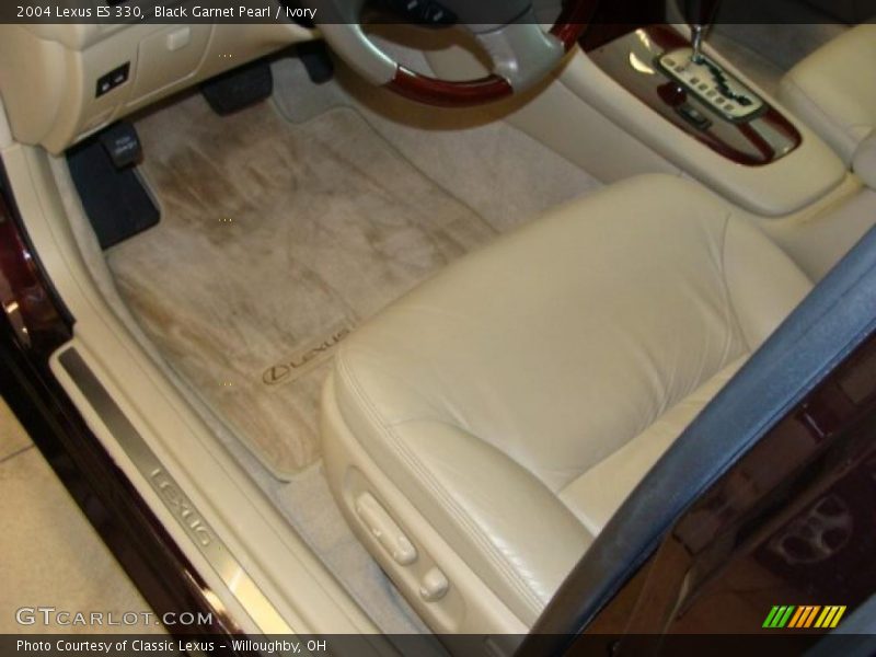 Black Garnet Pearl / Ivory 2004 Lexus ES 330
