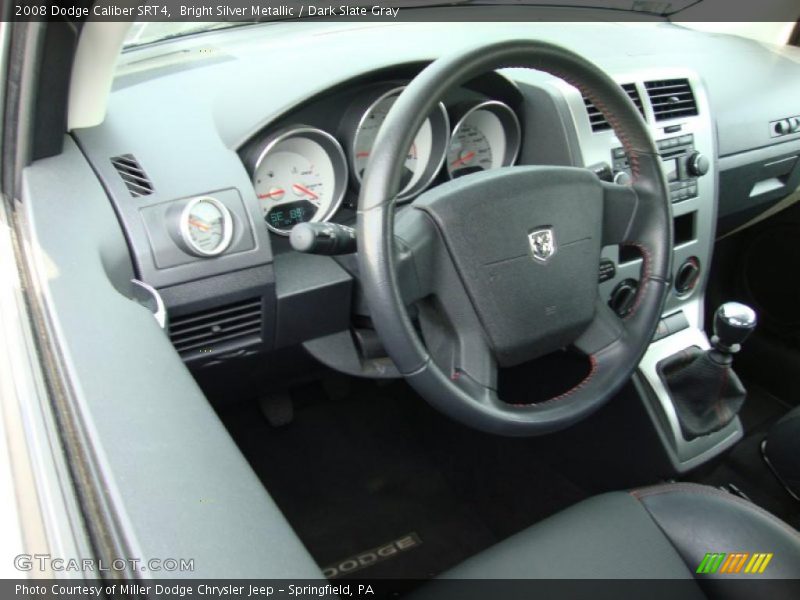 Bright Silver Metallic / Dark Slate Gray 2008 Dodge Caliber SRT4