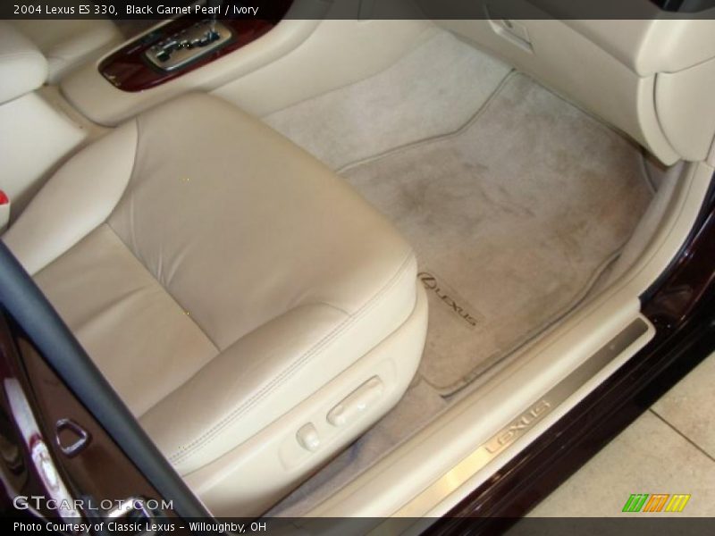 Black Garnet Pearl / Ivory 2004 Lexus ES 330
