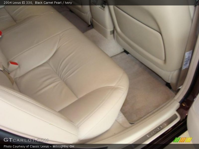 Black Garnet Pearl / Ivory 2004 Lexus ES 330