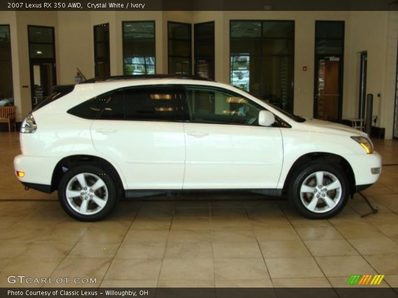Crystal White / Ivory 2007 Lexus RX 350 AWD