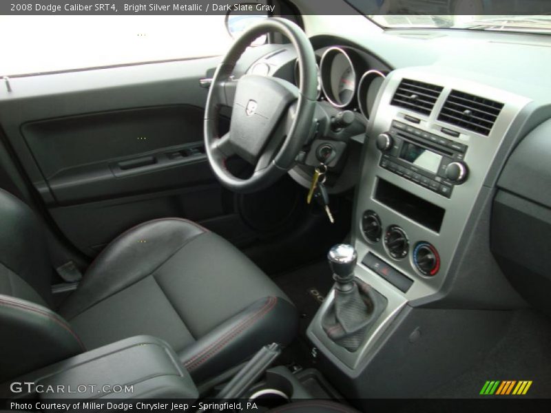 Bright Silver Metallic / Dark Slate Gray 2008 Dodge Caliber SRT4