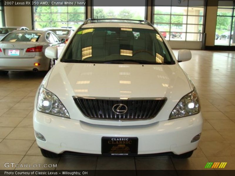 Crystal White / Ivory 2007 Lexus RX 350 AWD