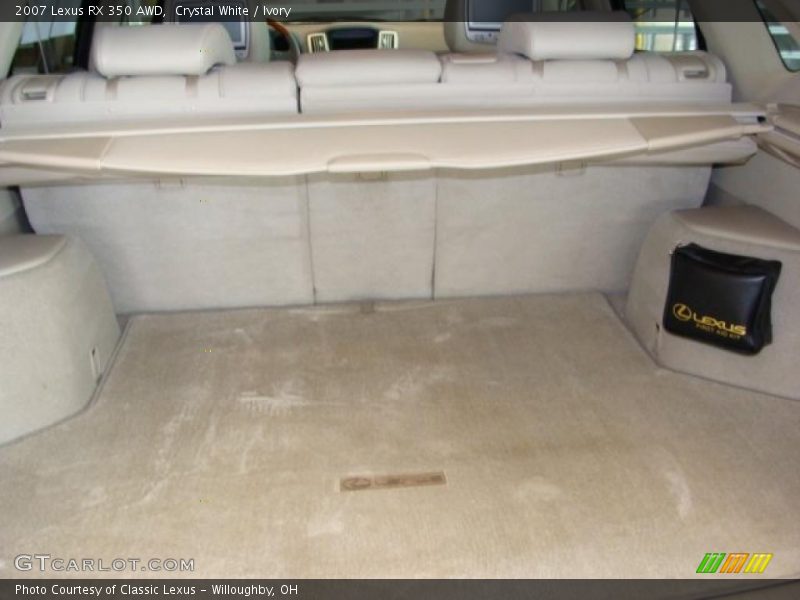 Crystal White / Ivory 2007 Lexus RX 350 AWD