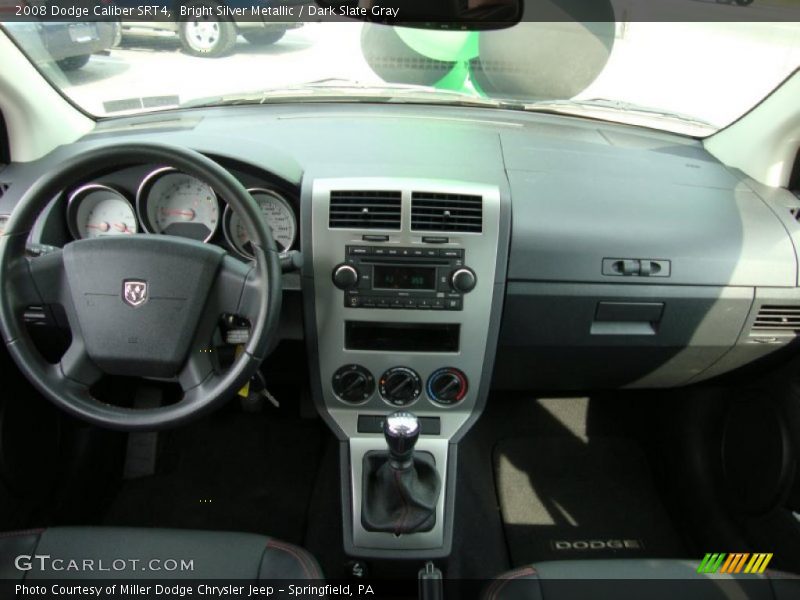 Bright Silver Metallic / Dark Slate Gray 2008 Dodge Caliber SRT4