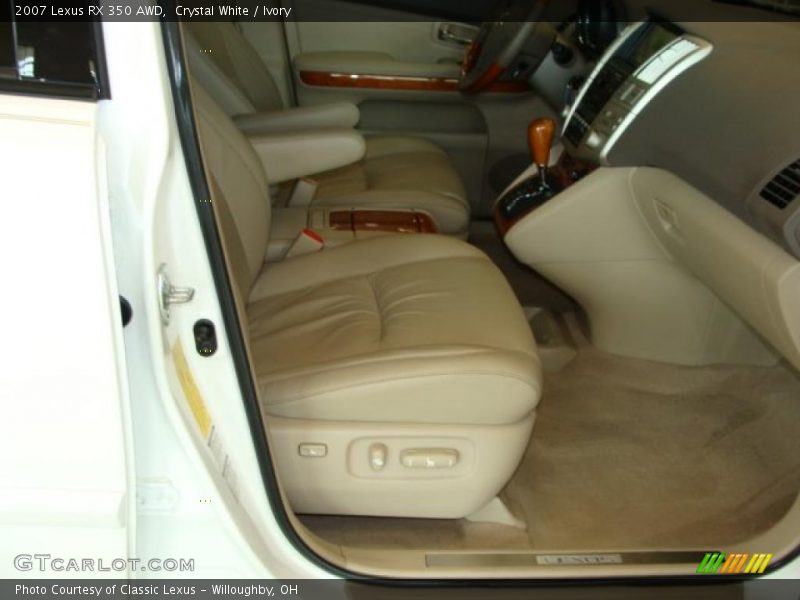 Crystal White / Ivory 2007 Lexus RX 350 AWD