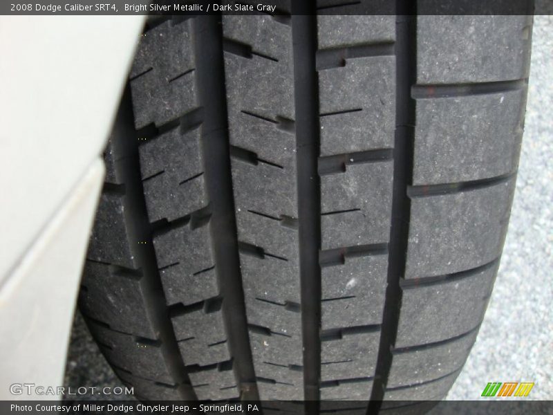 Bright Silver Metallic / Dark Slate Gray 2008 Dodge Caliber SRT4