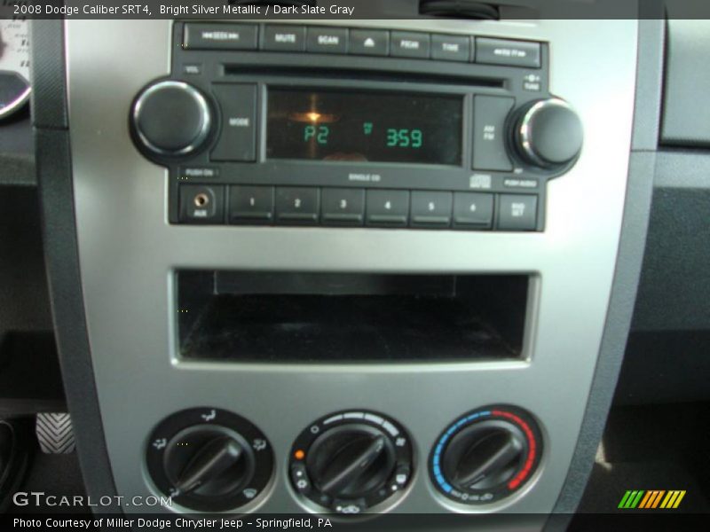 Bright Silver Metallic / Dark Slate Gray 2008 Dodge Caliber SRT4