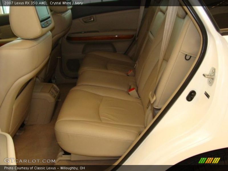 Crystal White / Ivory 2007 Lexus RX 350 AWD