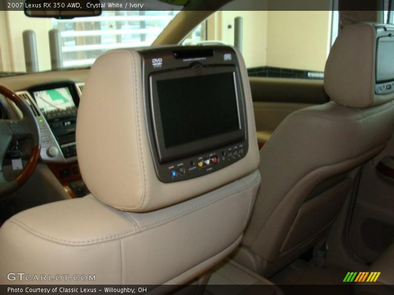 Crystal White / Ivory 2007 Lexus RX 350 AWD