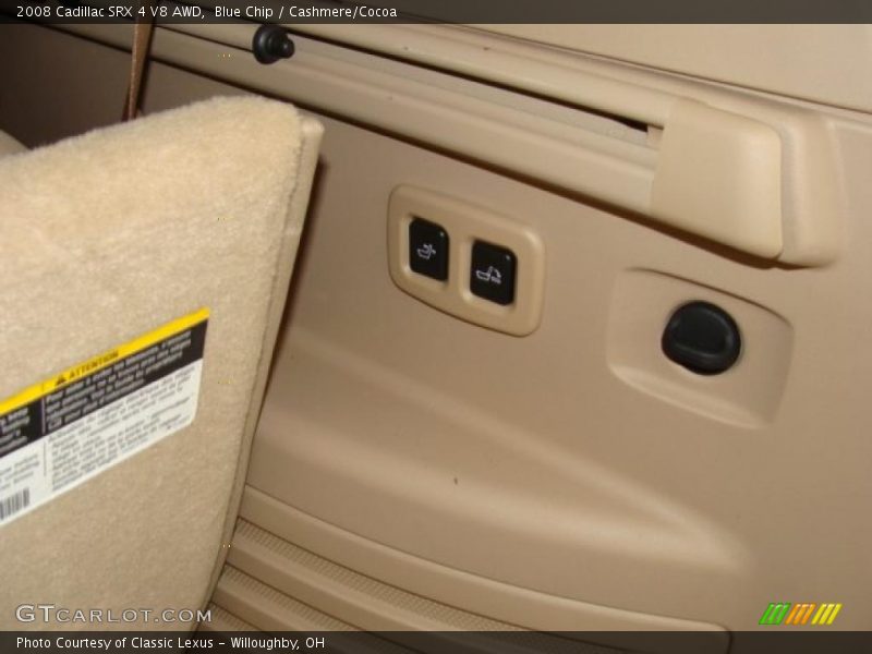 Blue Chip / Cashmere/Cocoa 2008 Cadillac SRX 4 V8 AWD
