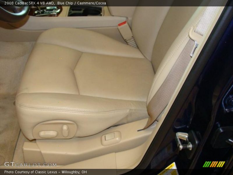 Blue Chip / Cashmere/Cocoa 2008 Cadillac SRX 4 V8 AWD