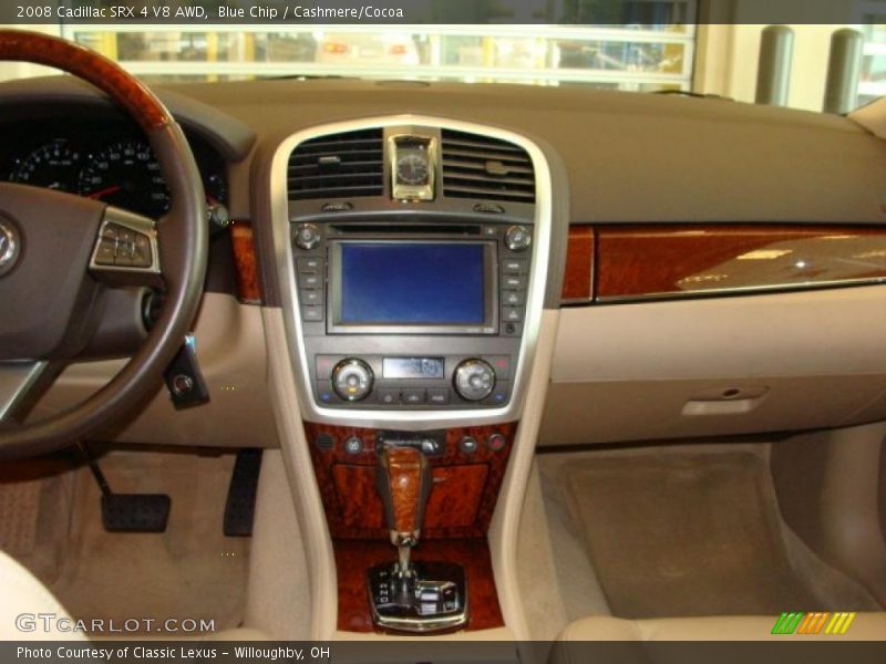 Blue Chip / Cashmere/Cocoa 2008 Cadillac SRX 4 V8 AWD