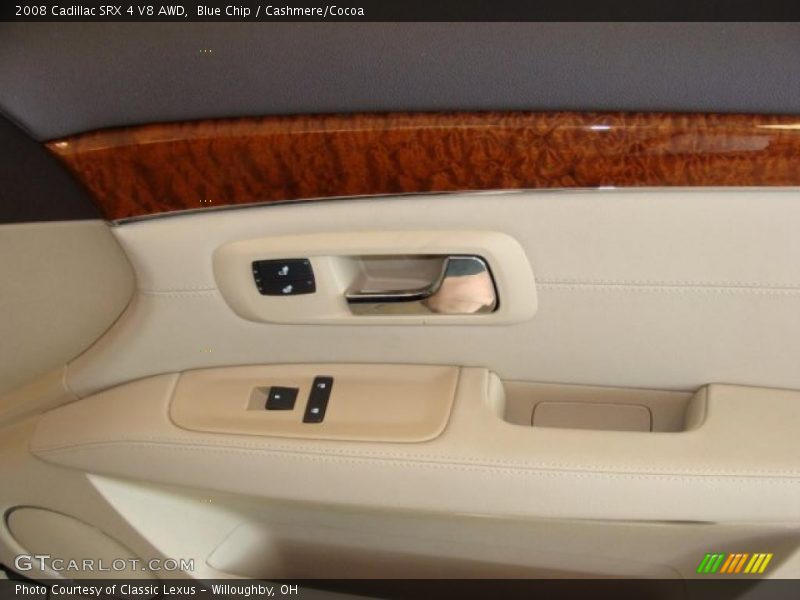 Blue Chip / Cashmere/Cocoa 2008 Cadillac SRX 4 V8 AWD
