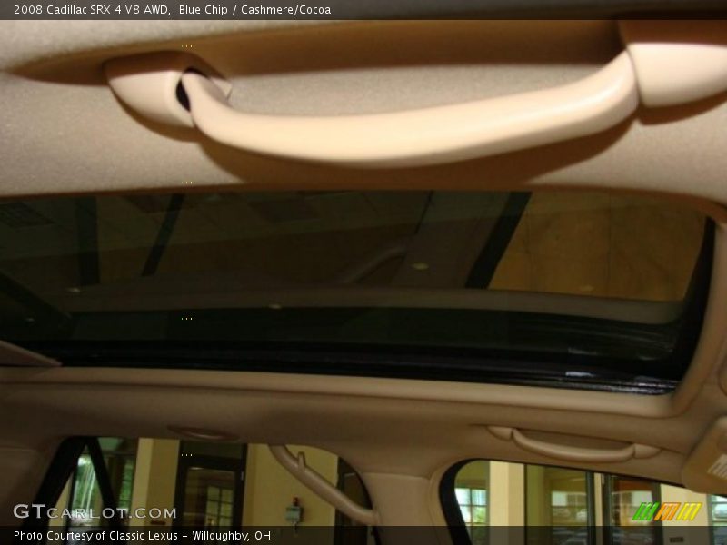 Blue Chip / Cashmere/Cocoa 2008 Cadillac SRX 4 V8 AWD