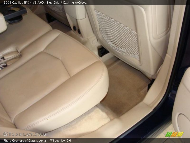 Blue Chip / Cashmere/Cocoa 2008 Cadillac SRX 4 V8 AWD